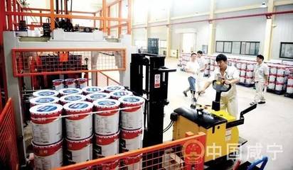 立邦涂料咸宁工厂首条生产线投产，年产值50亿元项目启航